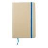 Recycled material notebook in blue
