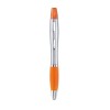 2 in 1 ball pen in orange