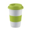 Ceramic mug w/ lid and sleeve in Green
