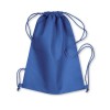 Drawstring bag in blue