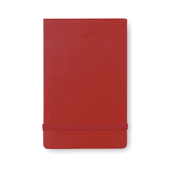 Vertical format notebook        in red