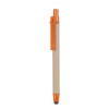 Recycled carton stylus pen in Orange