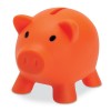 Piggy bank in orange