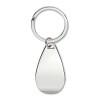 Bottle opener key ring in Silver