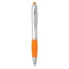 Stylus ball pen in orange