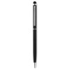 Twist and touch ball pen in black