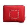 First aid kit in red