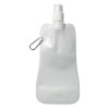 Foldable water bottle in white