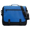 600D polyester document bag in Blue