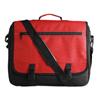 600D polyester document bag in red