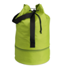 Duffle bag in 600D polyester in lime
