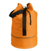 Duffle bag in 600D polyester in orange