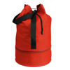 Duffle bag in 600D polyester in red