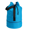 Duffle bag in 600D polyester in turquoise