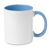 Coloured sublimation mug in blue
