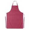 Adjustable apron in burgundy