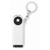 Key ring torch with token       in black