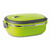 Lunch box with air tight lid in lime