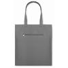 Shopping bag in canvas          in grey