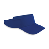 Sun visor in polyester in royal-blue