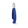 Keyring bottle opener in blue