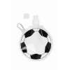 Football shape foldable bottle  in white