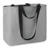 600D Polyester shopping bag in grey
