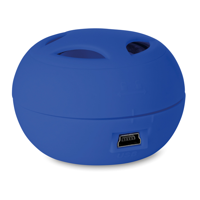 Mini Speaker With Cable in royal-blue