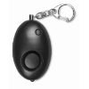Personal alarm with keyring in black