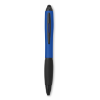 Twist pen in metalized finish   in blue