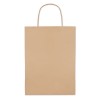 Gift paper bag medium size in beige