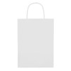 Gift paper bag medium 150 gr/m² in White