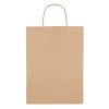 Gift paper bag large size in beige