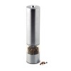 Electric salt or pepper mill in Silver