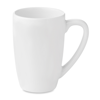 Ceramic tea mug 300 ml in white
