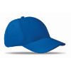 6 panels baseball cap in royal-blue