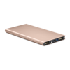Power bank 8000 mAh in champagne
