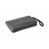 PU organizer with power bank    in grey