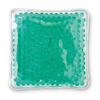 Hot and cold pack in transparent-green