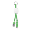Keyring With Usb Type C Plug in lime