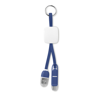 Keyring With Usb Type C Plug in royal-blue