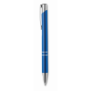 Push button pen in royal-blue