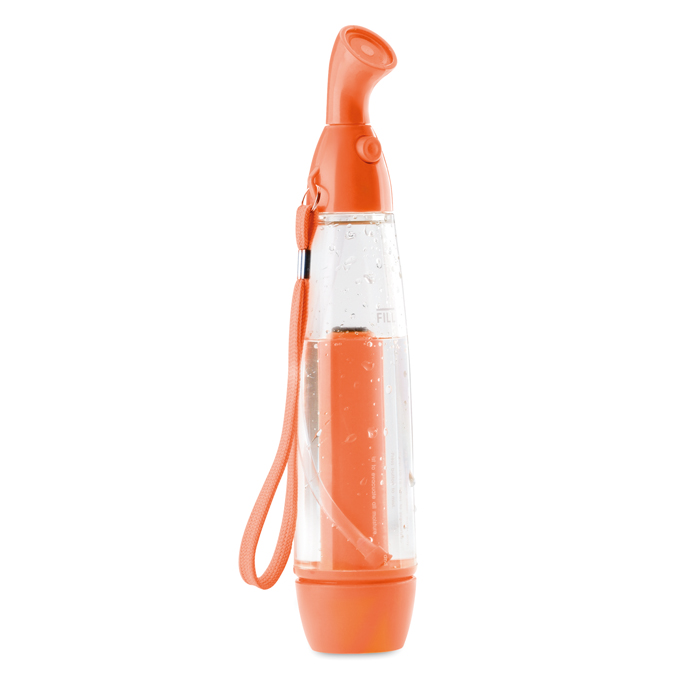 Facial spray in orange