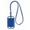 Silicone smartphone hanger      in royal-blue