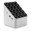 Bluetooth Speaker And Holder in white