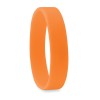 Silicone wristband in Orange