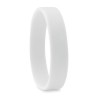 Silicone wristband in White