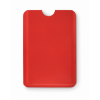 Plastic RFID data  protector    in red