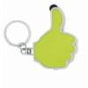 Thumbs up led light w/keyring in lime