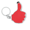 Thumbs up led light w/keyring in red